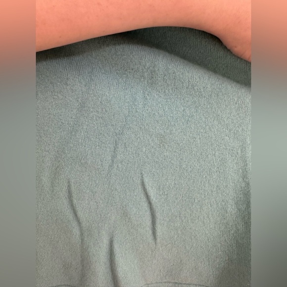 LL Bean Cashmere Women’s Blue Sweater base layer Pullover size Large #1864 - Picture 9 of 11